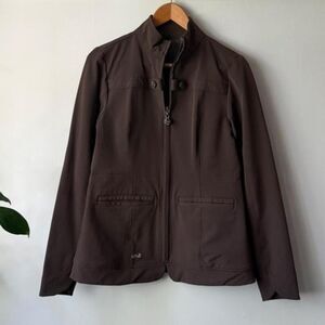 Lolë dark brown fitted jacket